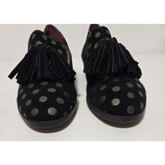 L’Artiste Klasik Women’s Loafers Spring Step Black Polka Dot Suede/Leather EU 38 - Picture 3 of 9